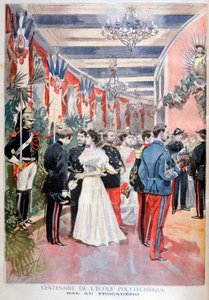 Bal z okazji stulecia szkoły politechnicznej, Trocadero, Paryż, 1894 autorstwa Unbekannt