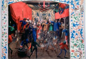 Kula Płonących Ludzi, 1393. c1470 autorstwa Unbekannt