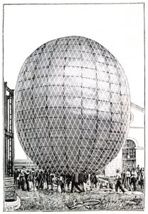 Balon, 1888 autorstwa Unbekannt