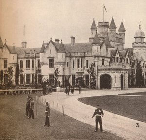 Zamek Balmoral, Dom Ich Królewskich Mości, ok. 1916, 1935 autorstwa Unbekannt