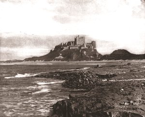 Zamek Bamburgh, Northumberland, 1894. autorstwa Unbekannt