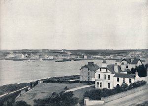 Bangor - The Town and the Bay, z Mornington Park, Princeton, 1895 autorstwa Unbekannt