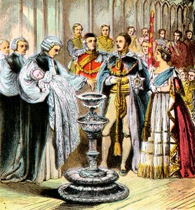 Chrzest księcia Walii, 1842 ok. 1850 r. autorstwa Unbekannt