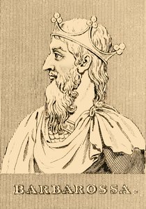 Barbarossa, 1122-1190, 1830. autorstwa Unbekannt