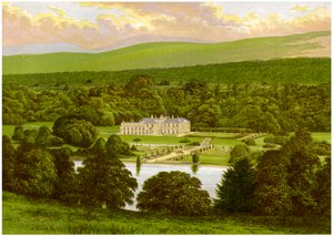 Barons Court, hrabstwo Tyrone, Irlandia Północna, siedziba księcia Abercorn, ok. 1880 r autorstwa Unbekannt
