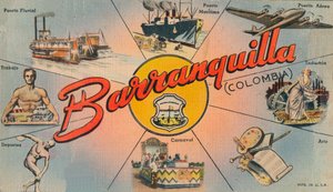 Barranquilla Kolumbia, ok. 1940 r. autorstwa Unbekannt