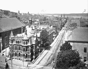 Barrington Street, Halifax, Nowa Szkocja, Kanada, ok. 1900. autorstwa Unbekannt