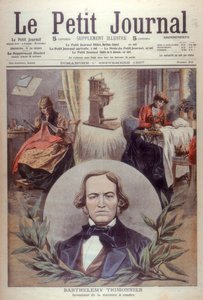 Barthelemy Thimonnier, XIX-wieczny francuski wynalazca, [1907] autorstwa Unbekannt
