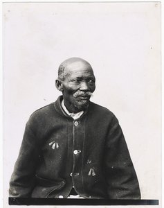 Premier Basuto Chief, ok. 1920 (odbitka żelatynowo-srebrowa) autorstwa Unbekannt