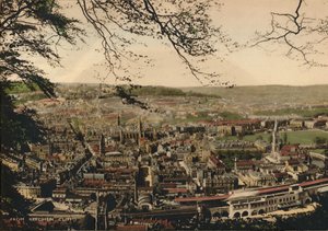 Kąpiel z klifu Beechen, ok. 1925 r. autorstwa Unbekannt