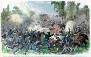 Bitwa pod Bakers Creek, Mississippi, wojna secesyjna, 16 maja 1863 r autorstwa Unbekannt