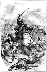 Bitwa pod Buena Vista, Meksyk, 1847 c1880 autorstwa Unbekannt