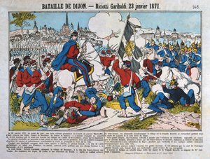 Bitwa pod Dijon, wojna francusko-pruska, 23 stycznia 1871 autorstwa Unbekannt