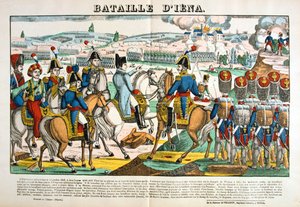 Bitwa pod Jeną, 14 października 1806, c1835 autorstwa Unbekannt