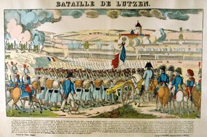 Bitwa pod Lutzen, 2 maja 1813 autorstwa Unbekannt