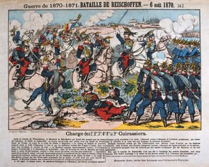 Bitwa pod Reichshoffen, wojna francusko-pruska, 6 sierpnia 1870 autorstwa Unbekannt
