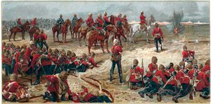 Bitwa pod Tel-el-Kebir, Egipt, 13 września 1882 1887 autorstwa Unbekannt