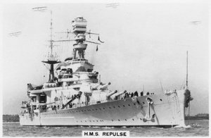 Krążownik liniowy HMS Repulse, 1937 autorstwa Unbekannt