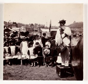 Artysta na plaży, ok. 1905 autorstwa Unbekannt