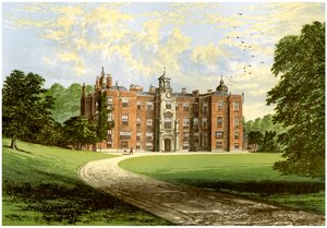Beaudesert, Staffordshire, dom markiza Anglesey, ok. 1880 r. autorstwa Unbekannt
