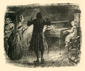 Przywoływał w milczeniu resztę, by poszli za nim, 1907. autorstwa Unbekannt