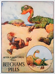 Reklama Beechams Pills, 1914 autorstwa Unbekannt