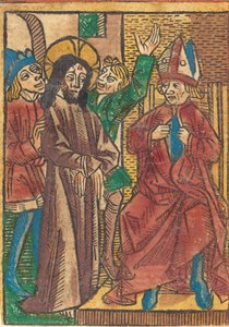 Przed Kajfaszem, ok. 1490. autorstwa Unbekannt