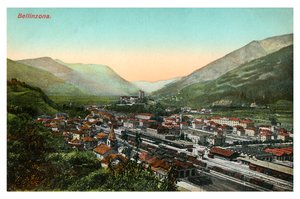 Bellinzona, Szwajcaria, początek XX wieku autorstwa Unbekannt