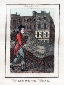 Mieszek do Menda, Smithfield, Londyn, 1805 autorstwa Unbekannt