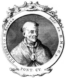 Benedykt III, Papież Kościoła Katolickiego autorstwa Unbekannt