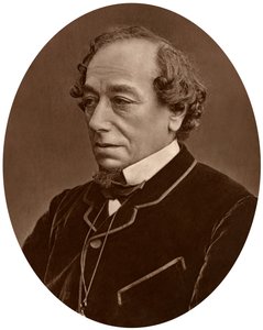 Benjamin Disraeli, hrabia Beaconsfield, premier, 1881 r autorstwa Unbekannt