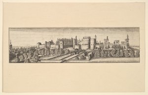 Berkshire, z zamkiem Windsor, po 1666 r. autorstwa Unbekannt
