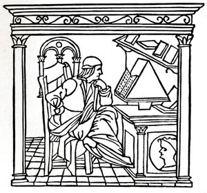Bernardo Bellincioni 1452-1492, włoski poeta, 1493, 1917 autorstwa Unbekannt