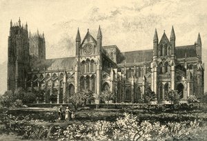 Beverley Minster, 1898. autorstwa Unbekannt