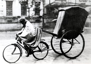 Taksówka rowerowa, okupowany przez Niemców Paryż, 1940-1944 autorstwa Unbekannt