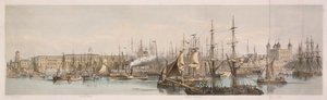 Billingsgate, Custom House i Tower of London autorstwa Unbekannt