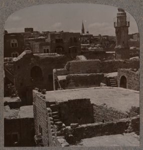 Lydda z lotu ptaka, ok. 1900 r. autorstwa Unbekannt