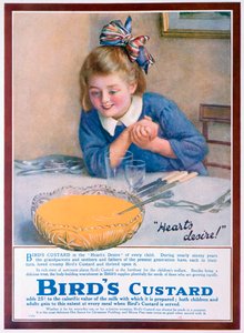 Reklama Birds Custard, 1922 autorstwa Unbekannt