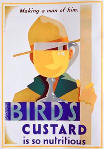 Reklama Birds Custard, 1930 autorstwa Unbekannt