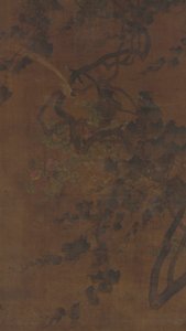 Ptaki, winorośle i kwiaty, dynastia Ming, 1368-1644. autorstwa Unbekannt