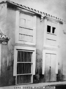 Miejsce urodzenia Jose Juliana Marti Pereza, 1853-1895, lata 20. autorstwa Unbekannt