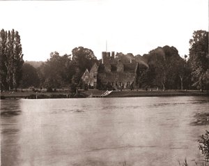 Opactwo Bisham, powyżej Marlow, Berkshire, 1894. autorstwa Unbekannt