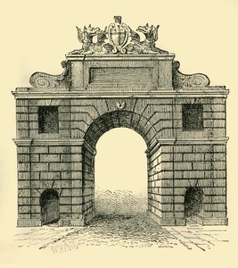 Bishopsgate, ok. 1872 r. autorstwa Unbekannt