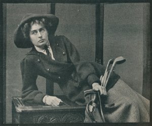 Czarna czapka, c1910 autorstwa Unbekannt