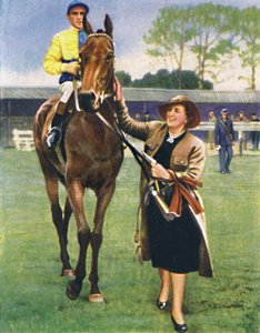Black Speck, Dżokej: A. Richardson, 1939 autorstwa Unbekannt