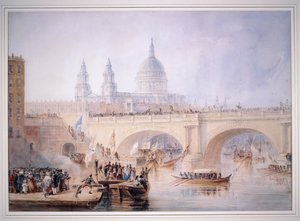 Blackfriars Bridge, Londyn autorstwa Unbekannt