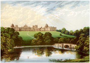 Blenheim Palace, Oxfordshire, dom księcia Marlborough, ok. 1880 autorstwa Unbekannt