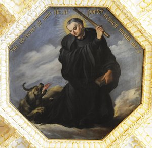 Błogosławiony Notker z Saint Gall, XIX w. autorstwa Unbekannt