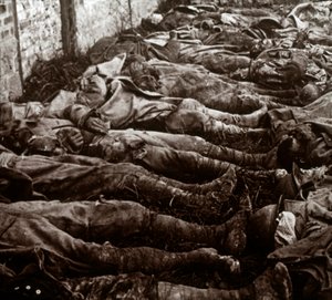 Ciała po ataku, c1914-c1918 autorstwa Unbekannt