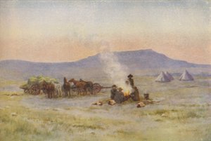 Obóz Burski na Veldt, 1924 autorstwa Unbekannt